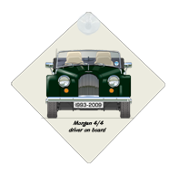 Morgan 4/4 1993-2009 Car Window Hanging Sign